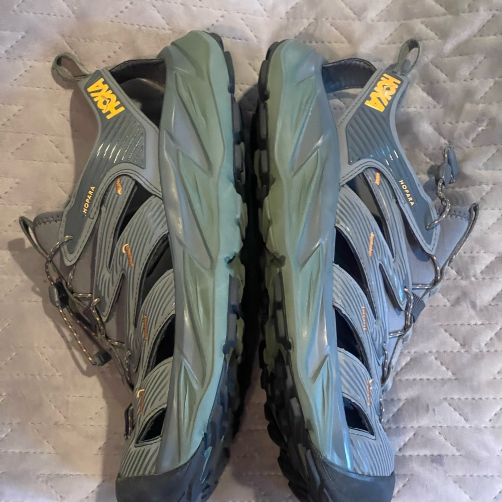 Hoka one one Hopara trail shoes mens size 14 pre-owned condition - Picture 7 of 11